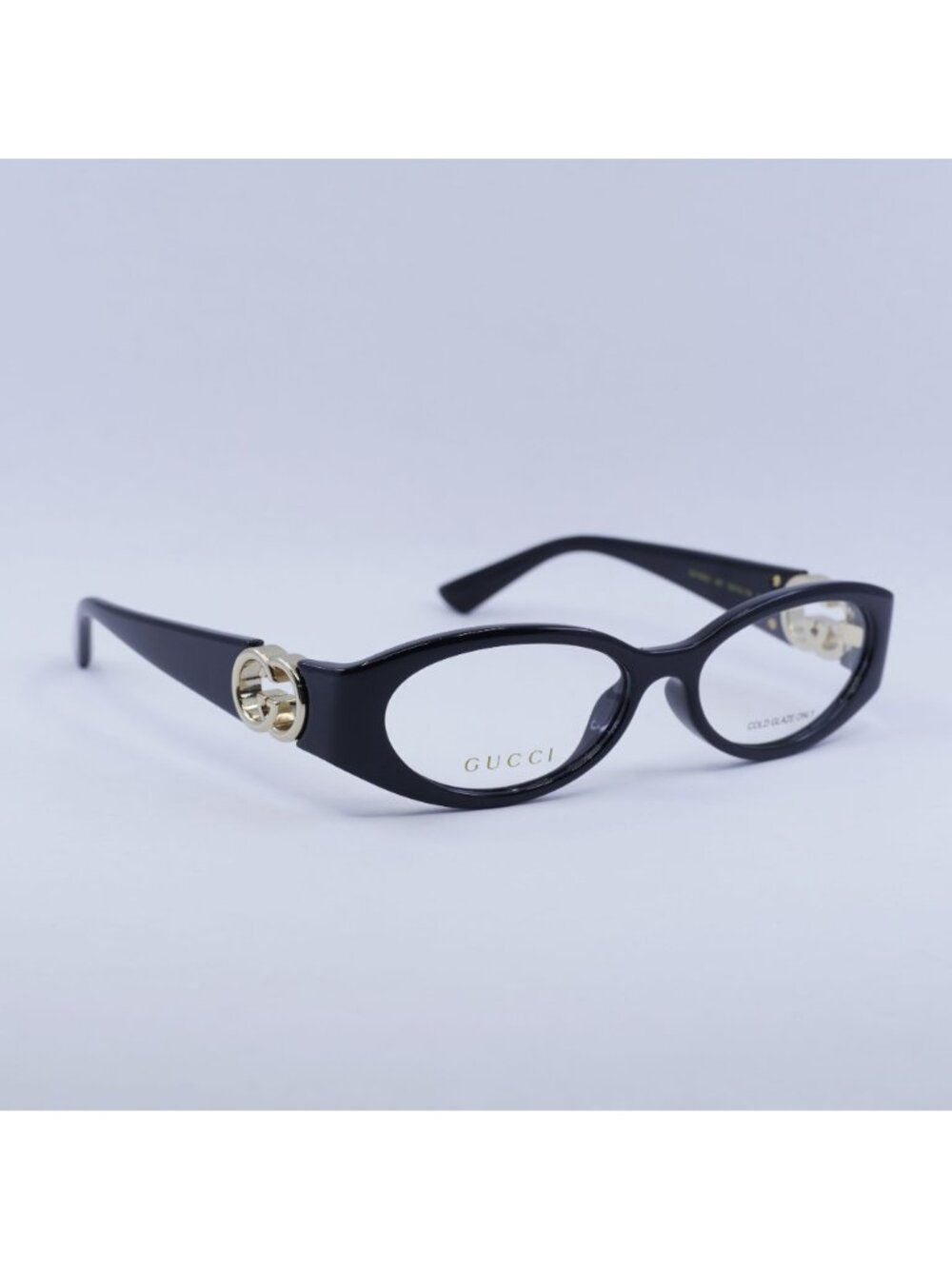 Gucci GG1693O 001 Oval Eyeglasses 52mm - Black
